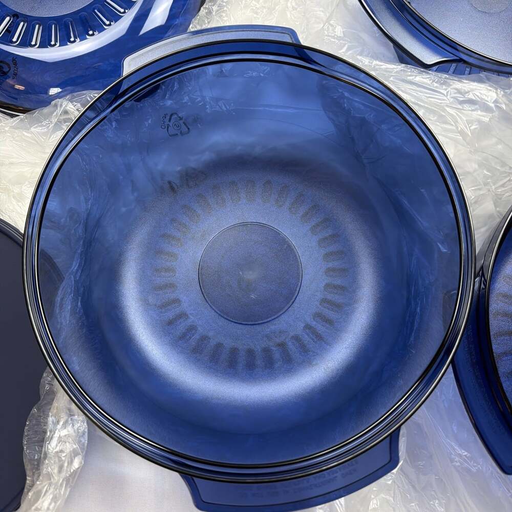 Tupperware TupperWave Blue Complete Stack Cooker | New No Box - Picture 6 of 11